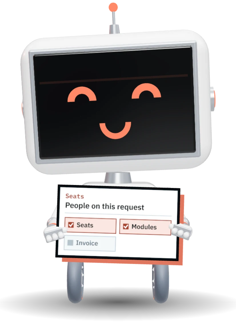 The ATLAS robot holding People on this request